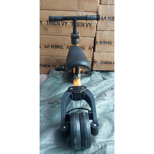 Xe đạp cân bằng 3 bánh 3 in 1 cho bé Hkm Grow, xe tập đi - Ngocken88