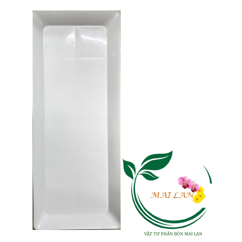 Đĩa lót chậu dài T&D - #038D# 64x24x4cm