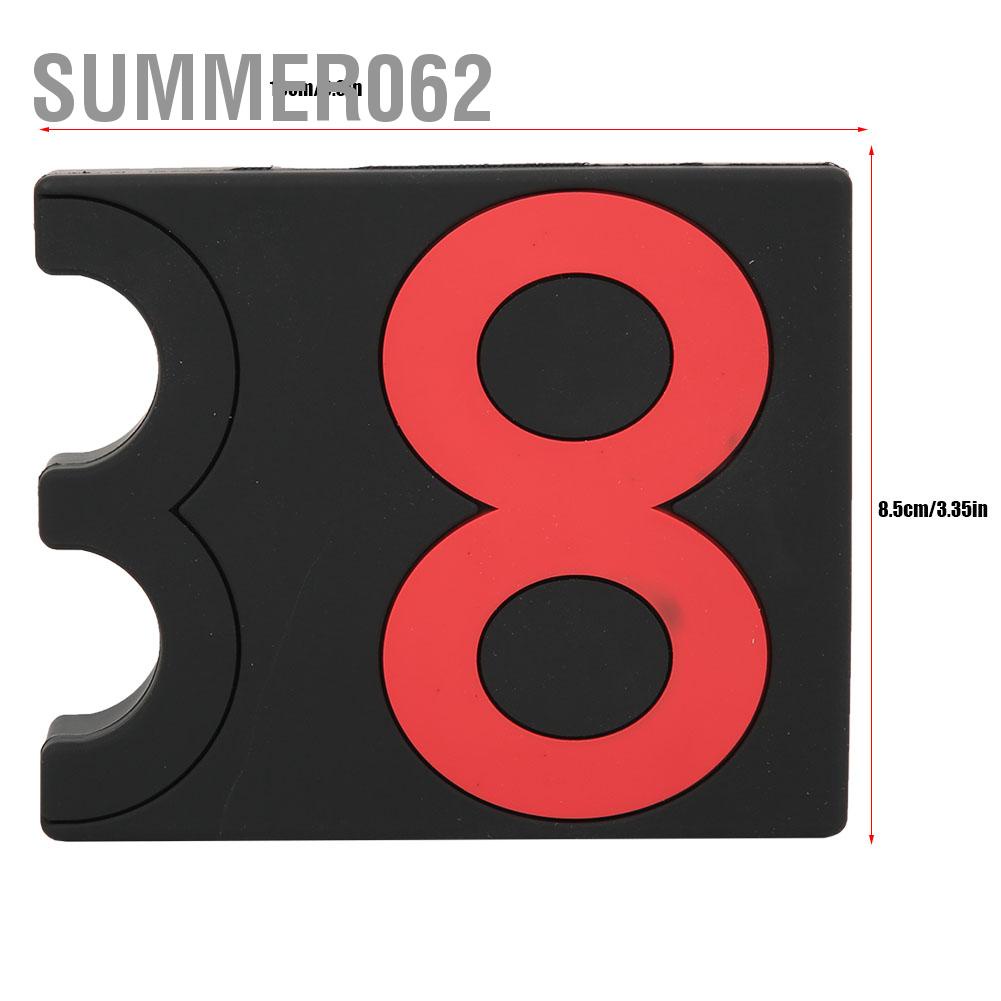 [Hàng Sẵn] PVC Di động Đa năng 2 lỗ Hồ bơi Cue Billiards Snooker Thanh Giá đỡ Lưu trữ Phụ kiện cố định 【Summer062】