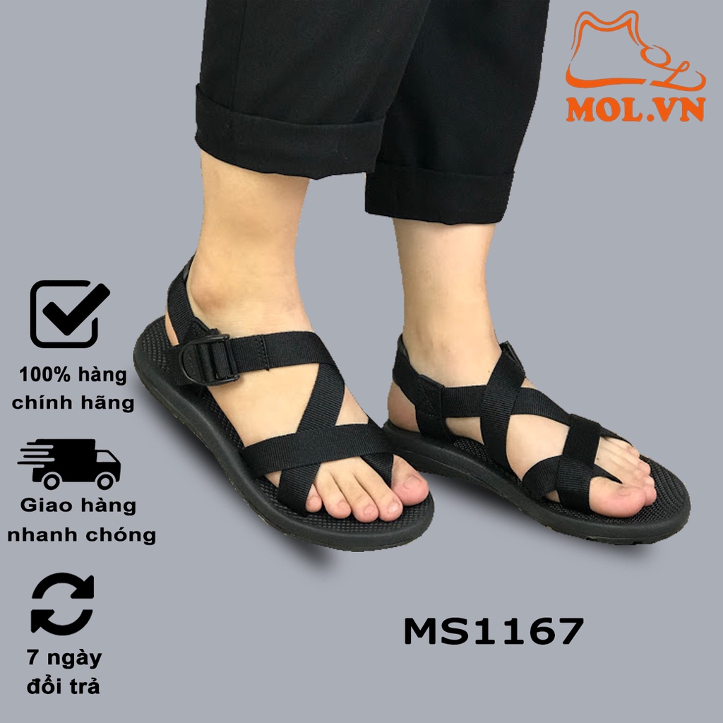Sandal Hiệu MOL Chính Hãng Nam Nữ - Xỏ Ngón MS1167