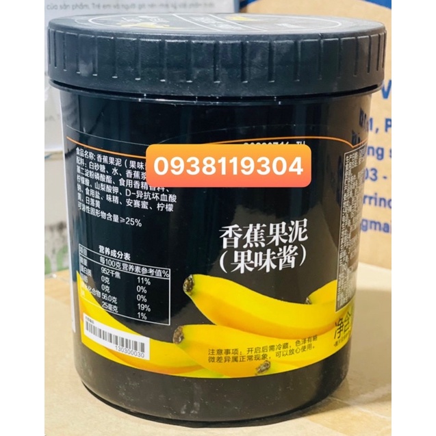 Mứt sinh tố boduo chuối 1kg3