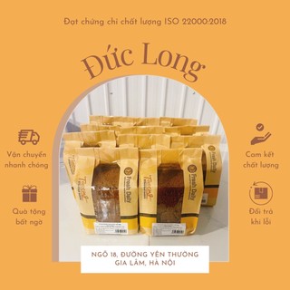 Bánh mì đen nguyên cám 180 gram Đức Long (Bánh mới mỗi ngày)
