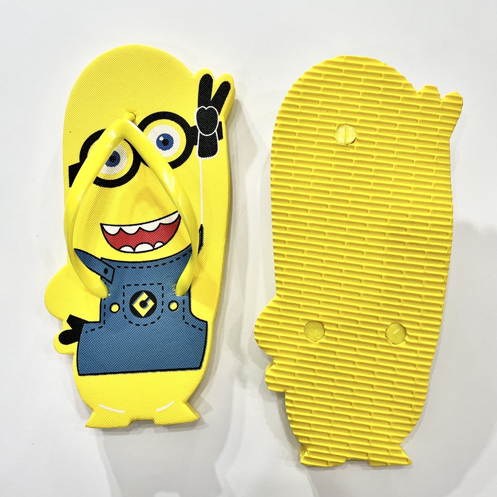 Dép kẹp xỏ ngón nữ Minions Banana hot trend dễ thương êm ái giá siêu rẻ cho các chị em.