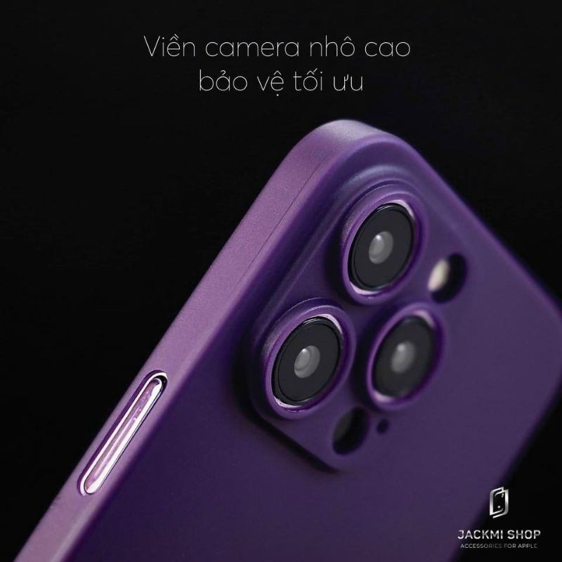 ( IPHONE 14 ) Ốp Memumi siêu mỏng cho Iphone 14 pro max / 14 pro / 14 max /13 pro/13 pro max / 12 /12 pro max chính hãng