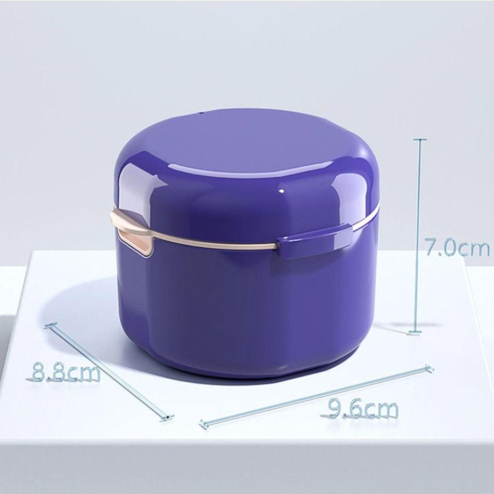 Hộp Đựng Răng Giả Hai Lớp Chỉnh Hình Làm Sạch Răng Sau 2Life