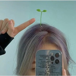🌱🌱🌱 5 Kẹp tóc mầm cây đáng yêu