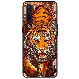 Ốp lưng Oppo Reno 3 / A91 - Reno 3 Pro - Reno 4 - Reno 4 Pro - Reno 5 - Reno 5 Pro mẫu Hổ Dữ