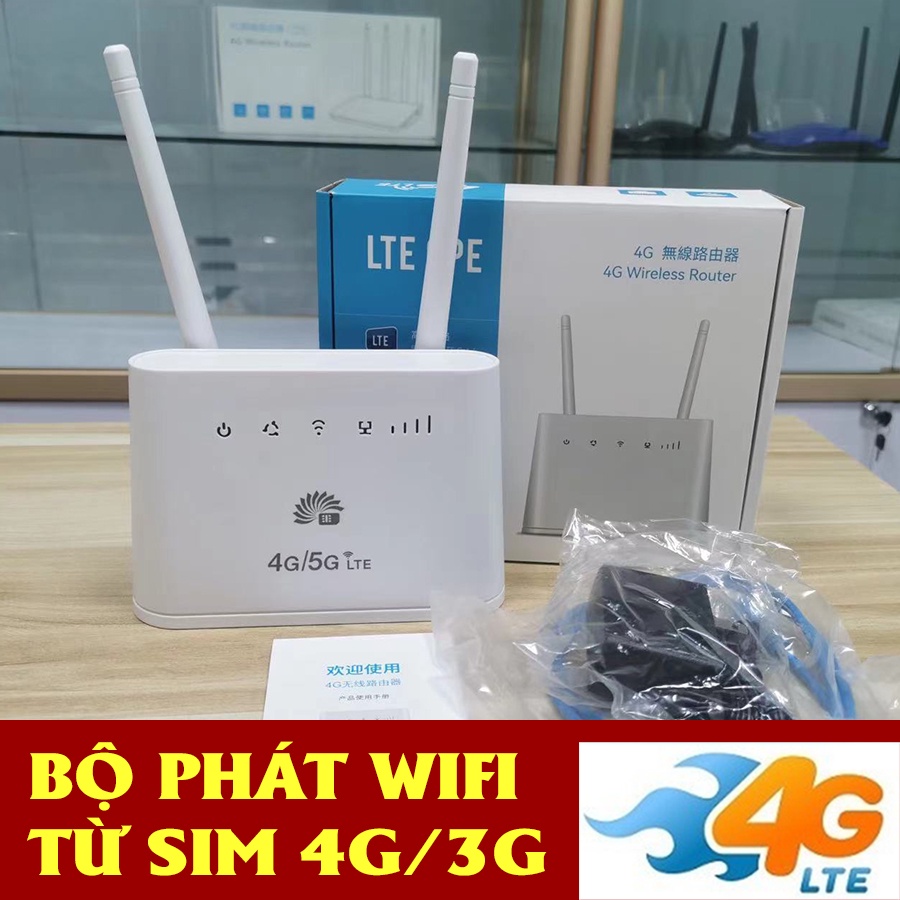 Bộ phát wifi từ sim 4G/3G LTE B311 - Tốc Độ 300Mps, Khỏe và bền, cắm điện 24/24