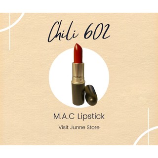 (FULLSIZE) Son MAC chili màu đỏ gạch 3g