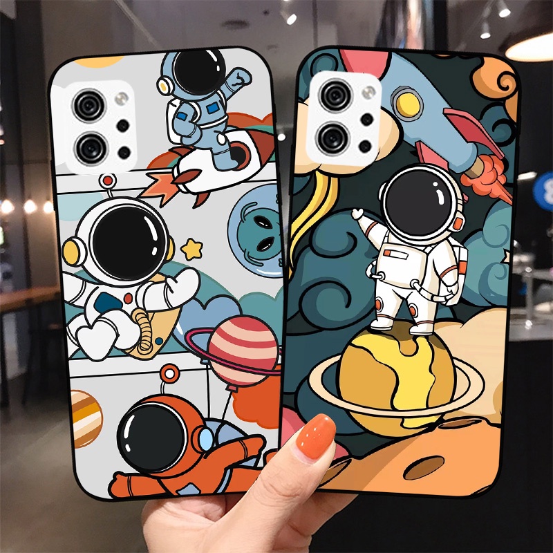 Ốp Điện Thoại Họa Tiết Phi Hành Gia HD Cho LG Q92 5G K92 5G