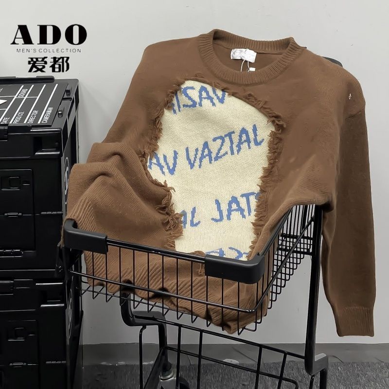 Áo Khoác Sweater Dệt Kim Kiểu vintage Nhật Bản Thời Trang Thu Đông Cho Nam Và Nữ