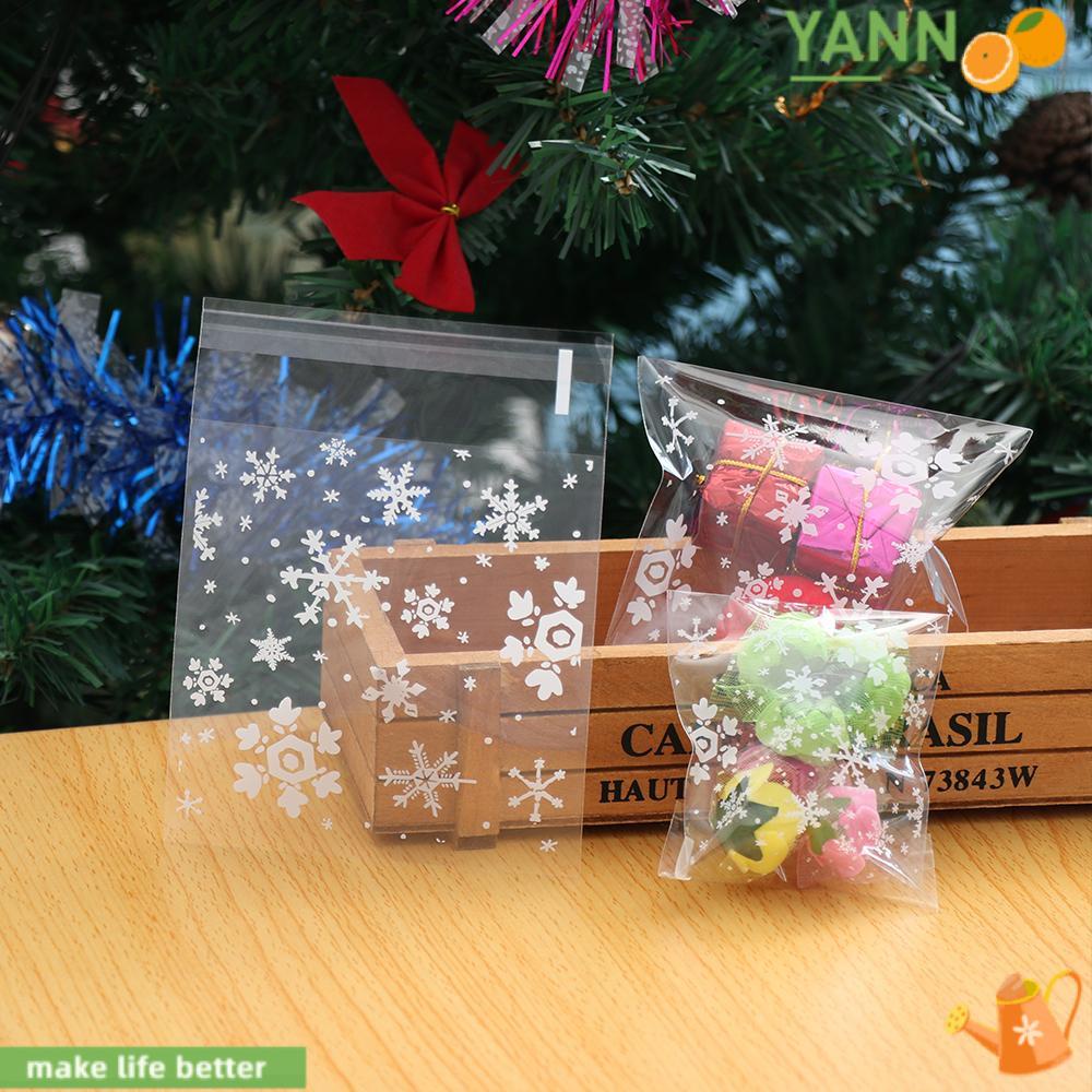 100 Túi Nhựa Tự Dính Dùng Đựng Kẹo Tiện Dụng