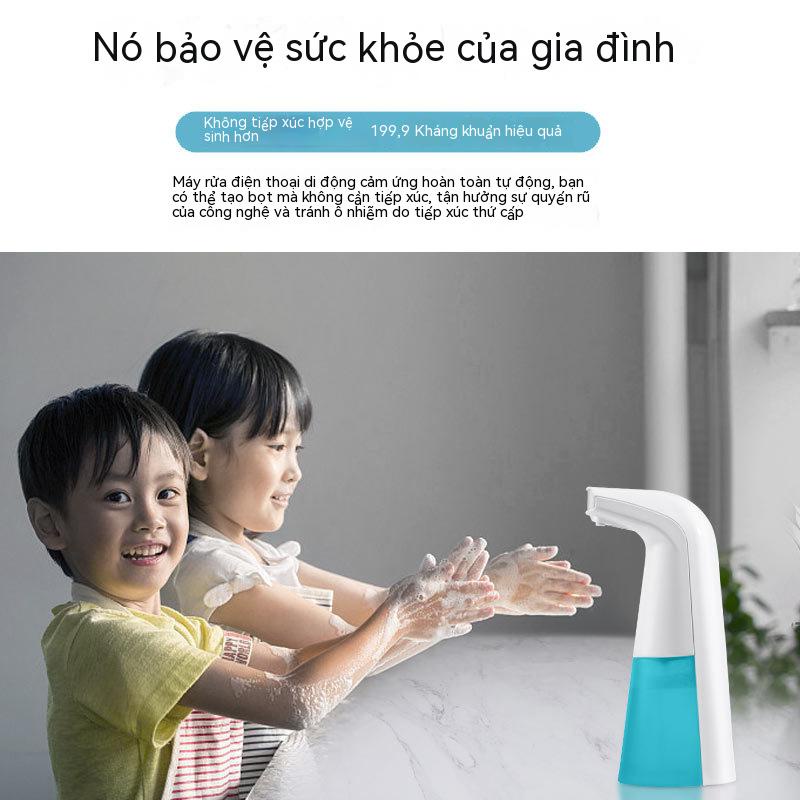 [SẠC USB -TREO TƯỜNG] Máy Rửa Tay Cảm Biến Tạo Bọt Sạc USB Treo Tường - Để Bàn