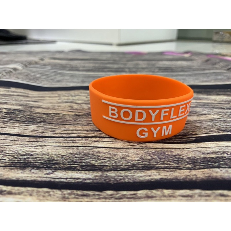 Vòng đeo tay cao su BODYFLEX GYM bản to đẹp khoẻ khoắn