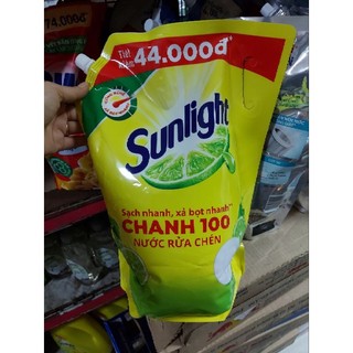 Nước rửa chén Sunlight chanh dạng túi 3.5 kg