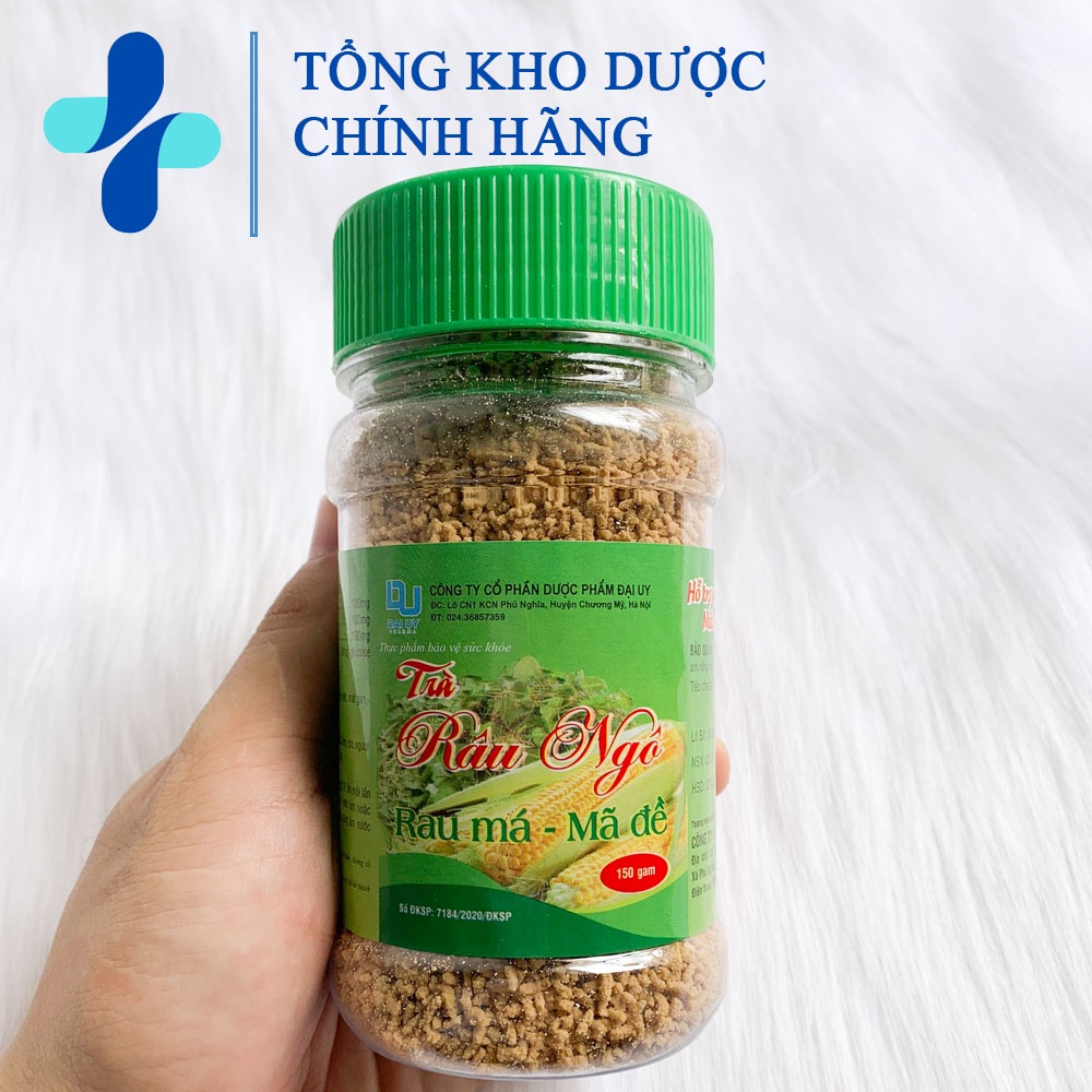 TRÀ RÂU NGÔ - Rau má - Mã đề - Mát gan, lợi tiểu