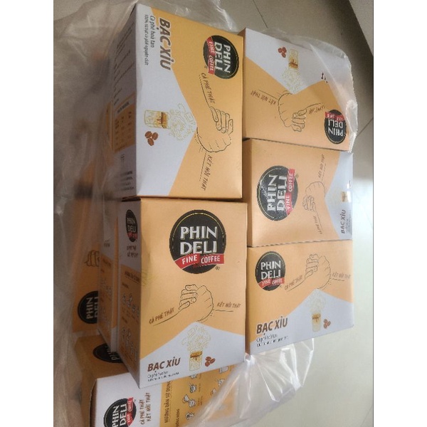 Combo 5 hộp Cà Phê Hòa Tan Phindeli 306gam