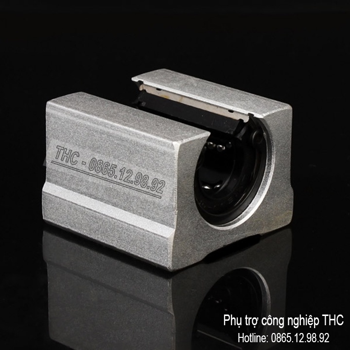 Con Trượt Tròn Bi Trượt SBR Loại Tốt Ø12 16 20 25mm Bạc Trượt Chuyển Động Trơn Tru Không Giật Không Kẹt Chính Xác