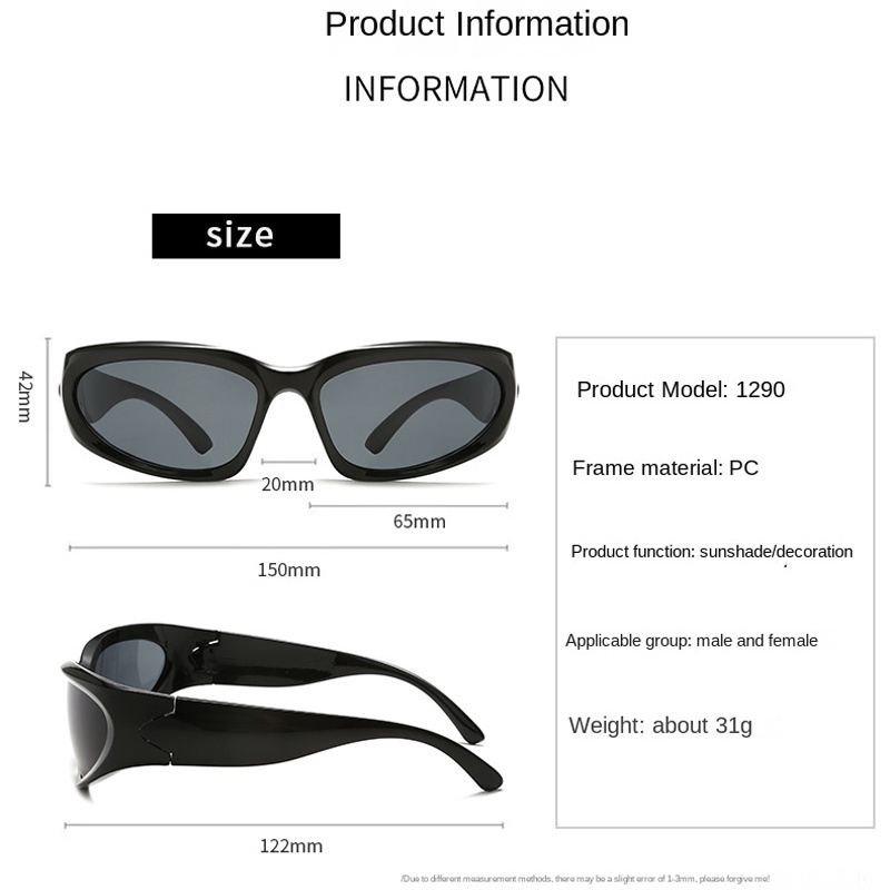 Kính Mát Gọng Vuông Nhiều Màu Sắc Thời Trang Mùa Hè Cho Nam Và Nữ