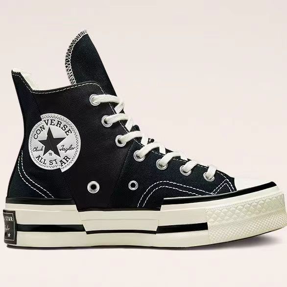 Giày Thể Thao Converse 1970s plus A00916c Vải Canvas Đế Dày Tăng Chiều Cao Thời Trang Cho Nam Và Nữ