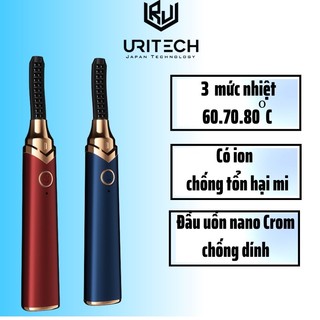 Máy uốn mi nhiệt 3 nấc nhiệt độ GIVE BZ-16,có ion âm bảo vệ mi uốn cong mi tức thì.chăm sóc mi mắt.giữ nếp 24 giờ