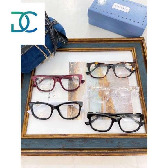 Gọng cận loạn viễn dành cho nữ chống bụi 4 màu đen trong suốt nâu và đỏ kiểu dáng dễ đeo NewG & C