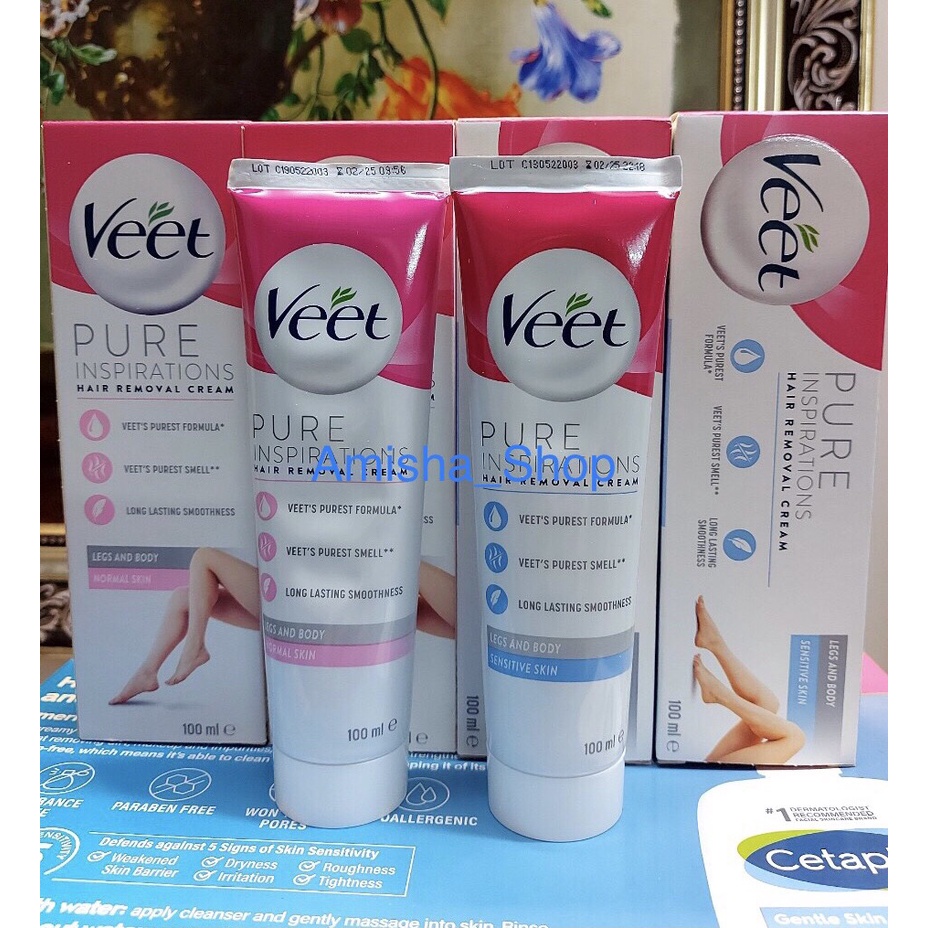 Kem tẩy lông veet 100ml - Pháp