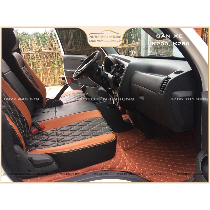 Thảm lót sàn xe tải kia k200, kia k250, kia Bonggo...