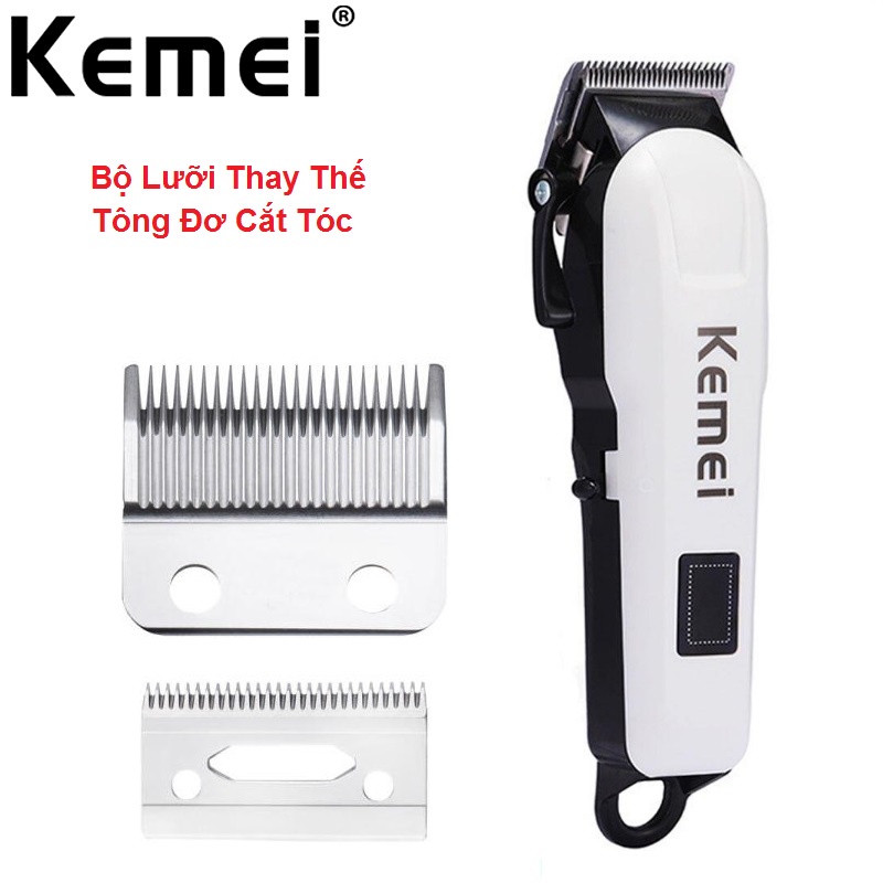 Lưỡi Thay Thế Tông Đơ  Kemei Km - 1990 , Km - 809a Bằng Thép Không Gỉ