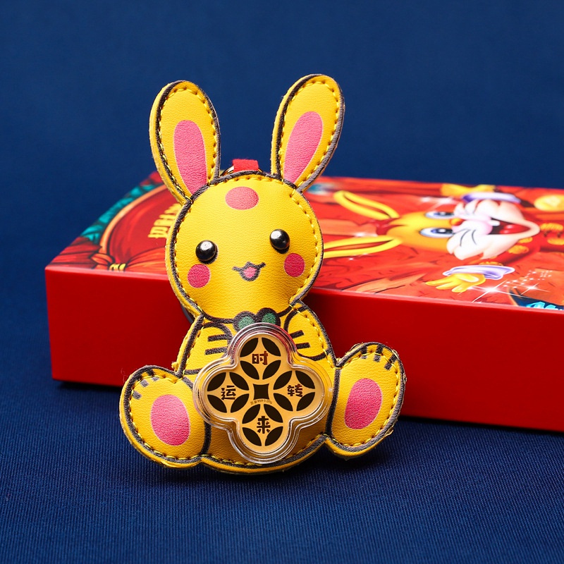 Móc Khóa Hình Thỏ Năm Mới 2023 Dễ Thương Cho Bé