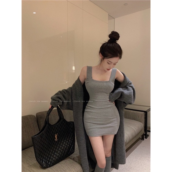 Đầm dáng ôm nữ hai dây