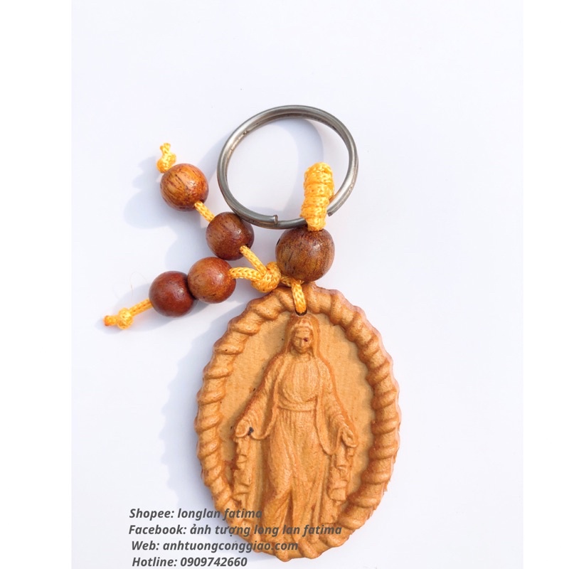 MÓC KHOÁ GỖ-QUÀ TẶNG CÔNG GIÁO