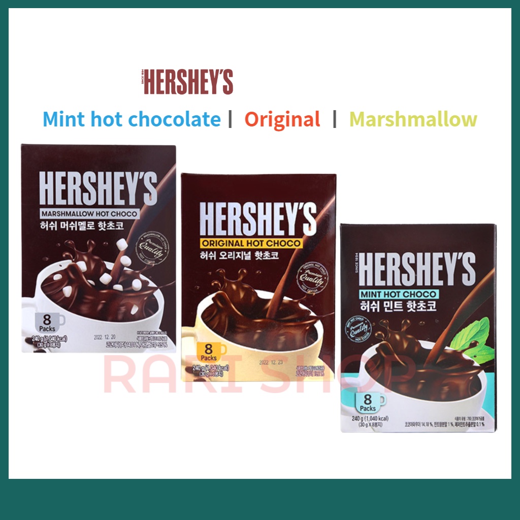Phấn Mắt Hot Choco (240g) Màu Bạc Hà l Marshmallow