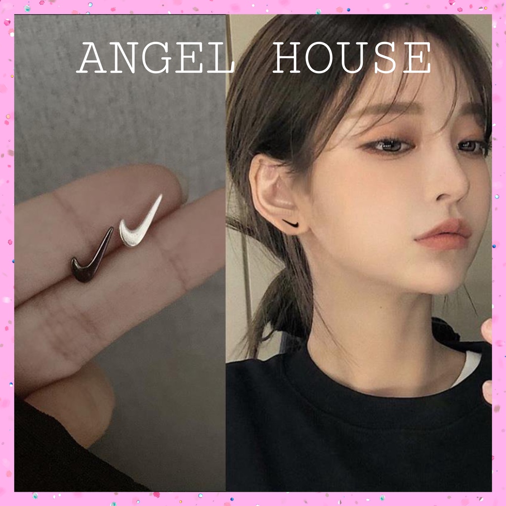 Khuyên tai,bông tai unisex cho nam nữ angel.house