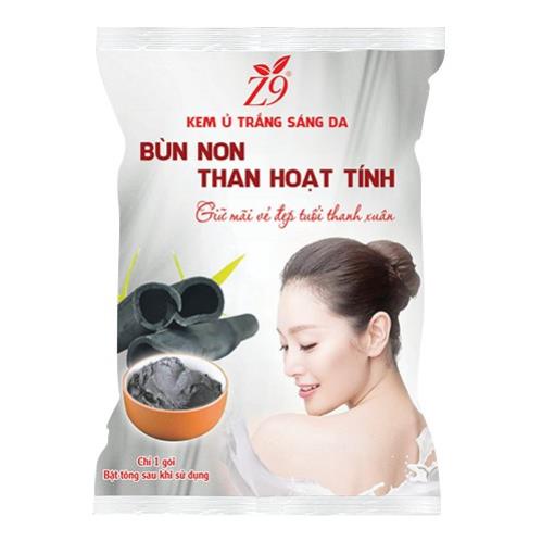 Kem Ủ Trắng Sáng Da Hoa Hồng +Bùn Non + Coffee Mật Ong Z9 Gói 110g