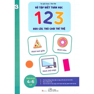 Sách - Vở Tập Viết Toán Học Qua Các Trò Chơi Trí Tuệ 3