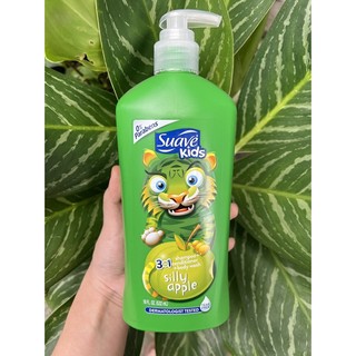 Sữa tắm trẻ em suave kids 532ml - hương táo