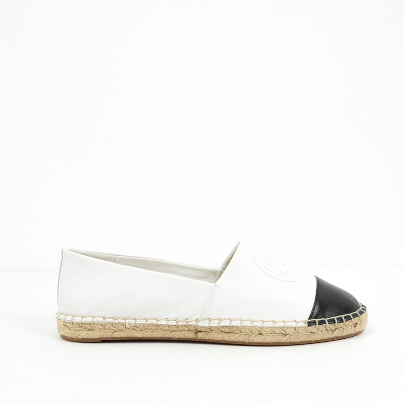 [JOIEHOME] Giày slip on da thật, đế cói