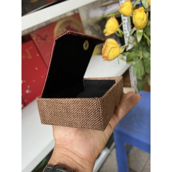Hộp Gấm kích thước 9x14x4