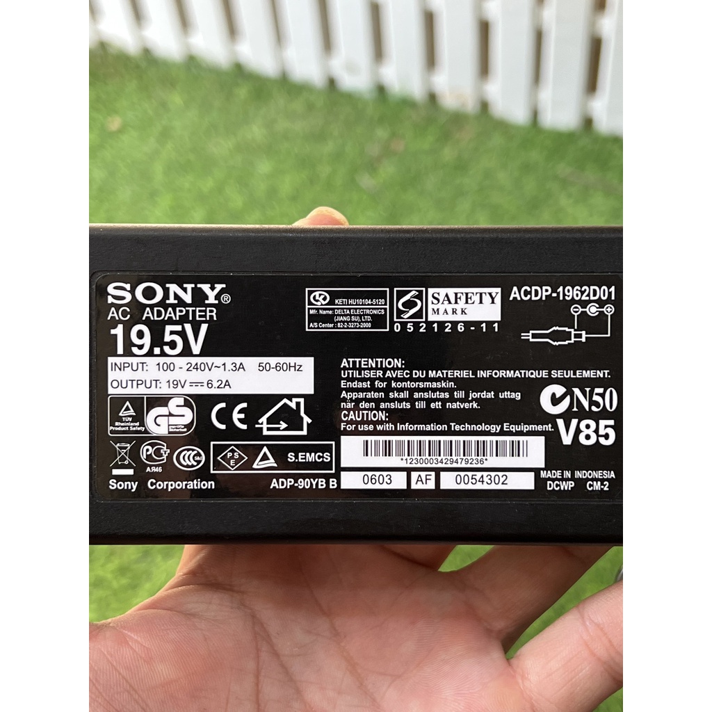 Bán Cục nguồn tivi sony 19.5 v 6.2 a- indonesia
