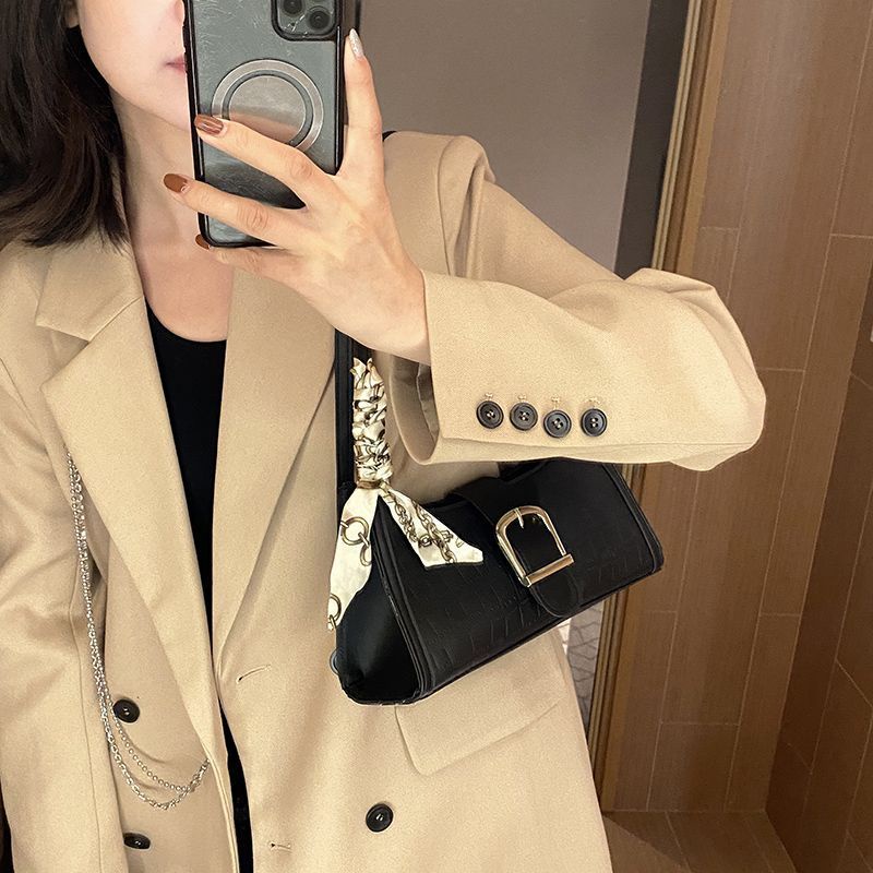 Jianneng Túi Xách Kẹp Nách / Đeo Vai Cỡ Nhỏ Đa Năng Thời Trang Kiểu Pháp Cho Nữ