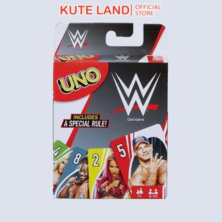 Bộ bài uno wwe board game thú vị uno14