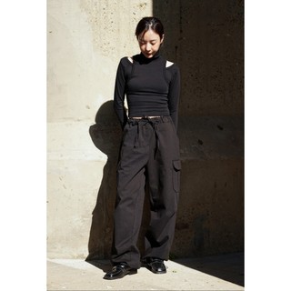 Wide cargo pants - Quần túi hộp rộng rãi thoải mái lưng thun
