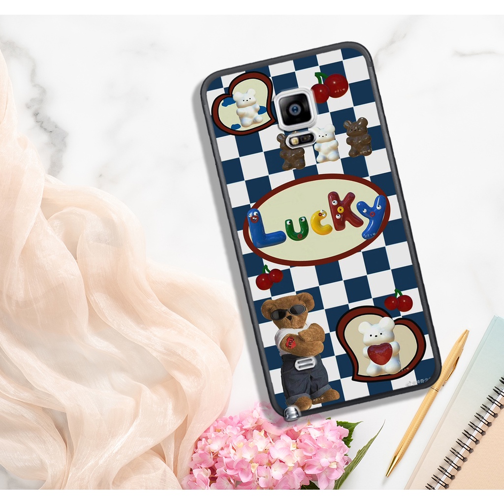 Ốp Lưng Samsung NOTE 3 - NOTE 4 - NOTE 5 - NOTE 7 - NOTE FE  , In Hình Họa Tiết Gấu Đẹp