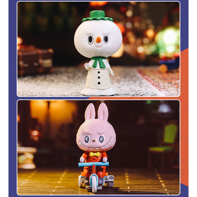 ★Hgtoys★Búp Bê Popmart LABUBU Trang Trí Hộp Bí Ẩn