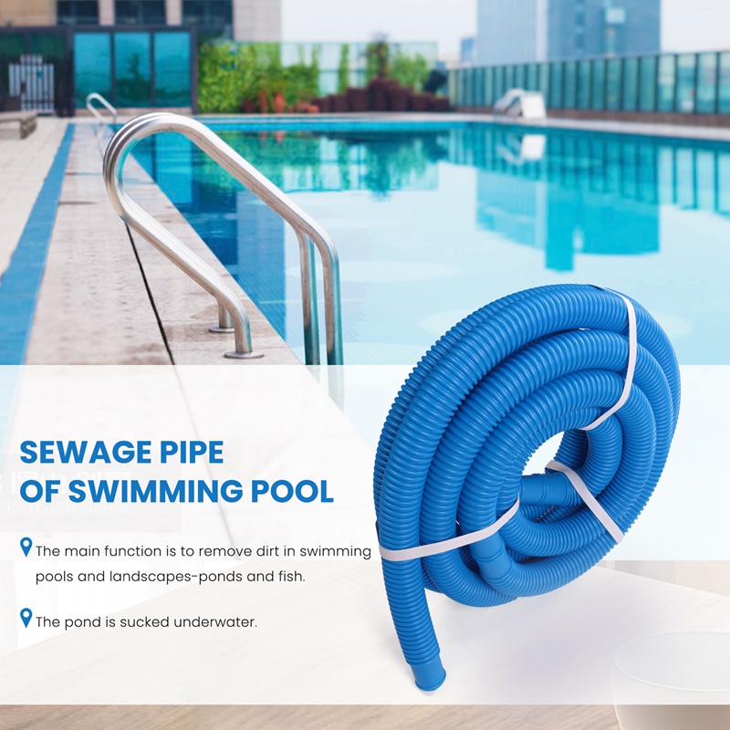 Ống Hút Vệ Sinh Bể Bơi Dài 6.3M Tiện Dụng