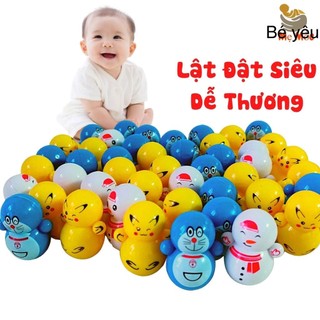 Lật đật mini cute, hình ngộ nghĩnh làm đồ chơi cho bé, trang trí nhà cửa, bàn làm việc