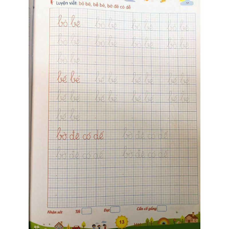 Sách - Bước đầu tập viết  NSTO