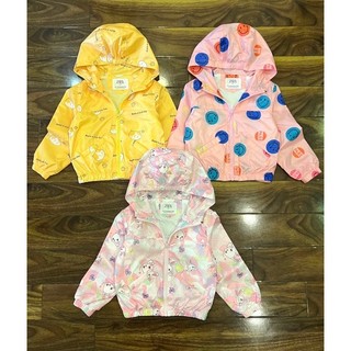 Áo gió 2 lớp Zr cho bé gái