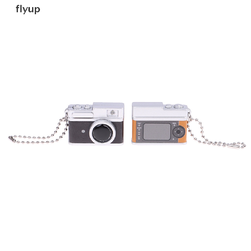 Mô Hình Máy Ảnh Bằng Da Phong Cách Vintage Tỉ Lệ 1: 12 Trang Trí Nhà Búp Bê